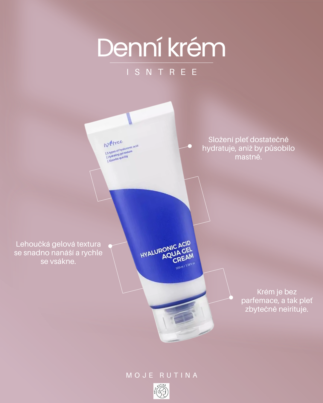 Hydratační gel-krém Isntree Hyaluronic Acid Aqua Gel Cream