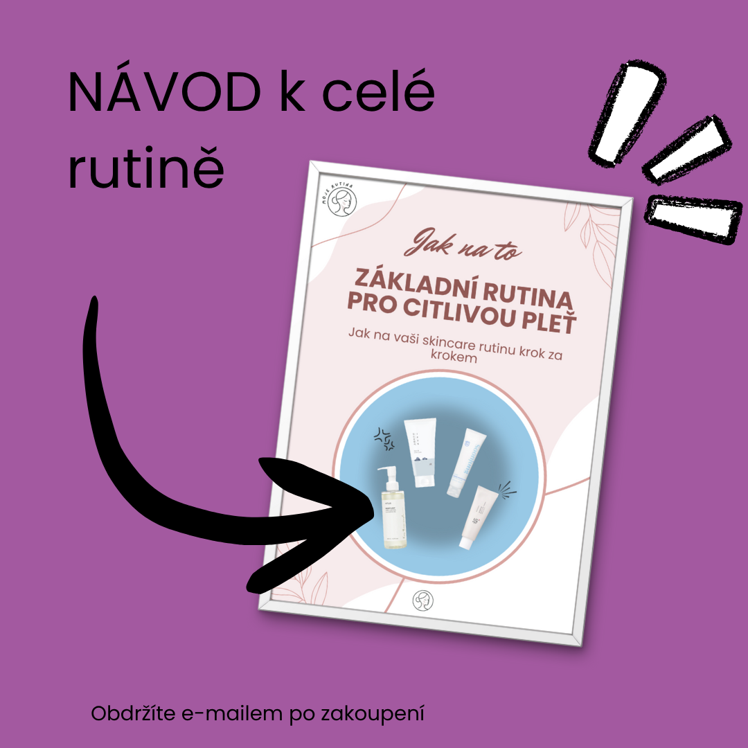 Základní rutina pro citlivou pleť